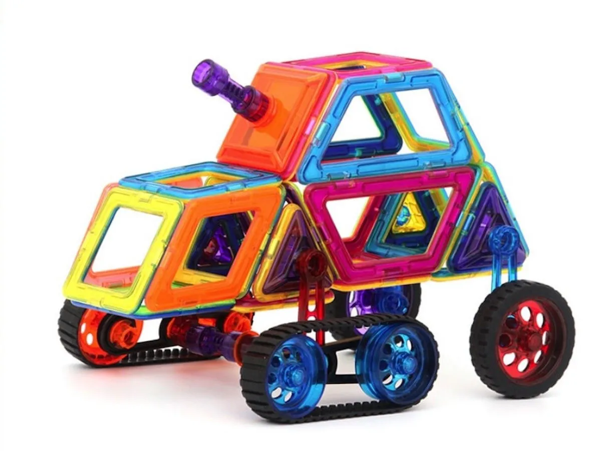 Magical Magnet 98 el. - Klocki Magnetyczne - miniatura 11