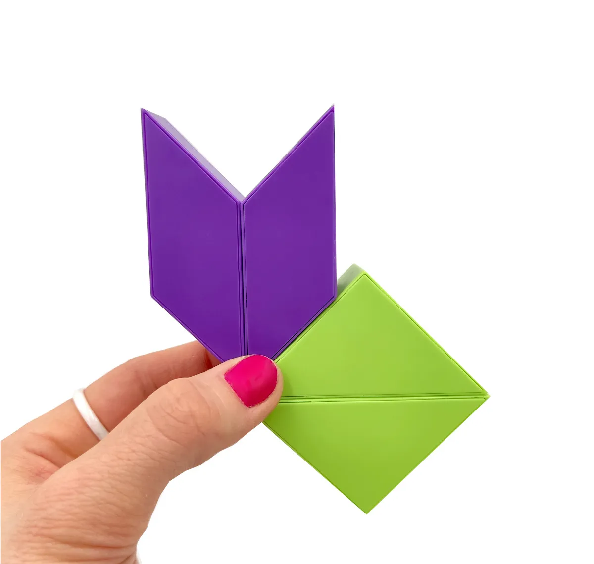 Klocki Magnetyczny Tangram - Magic Big Tangram 100el. - miniatura 3