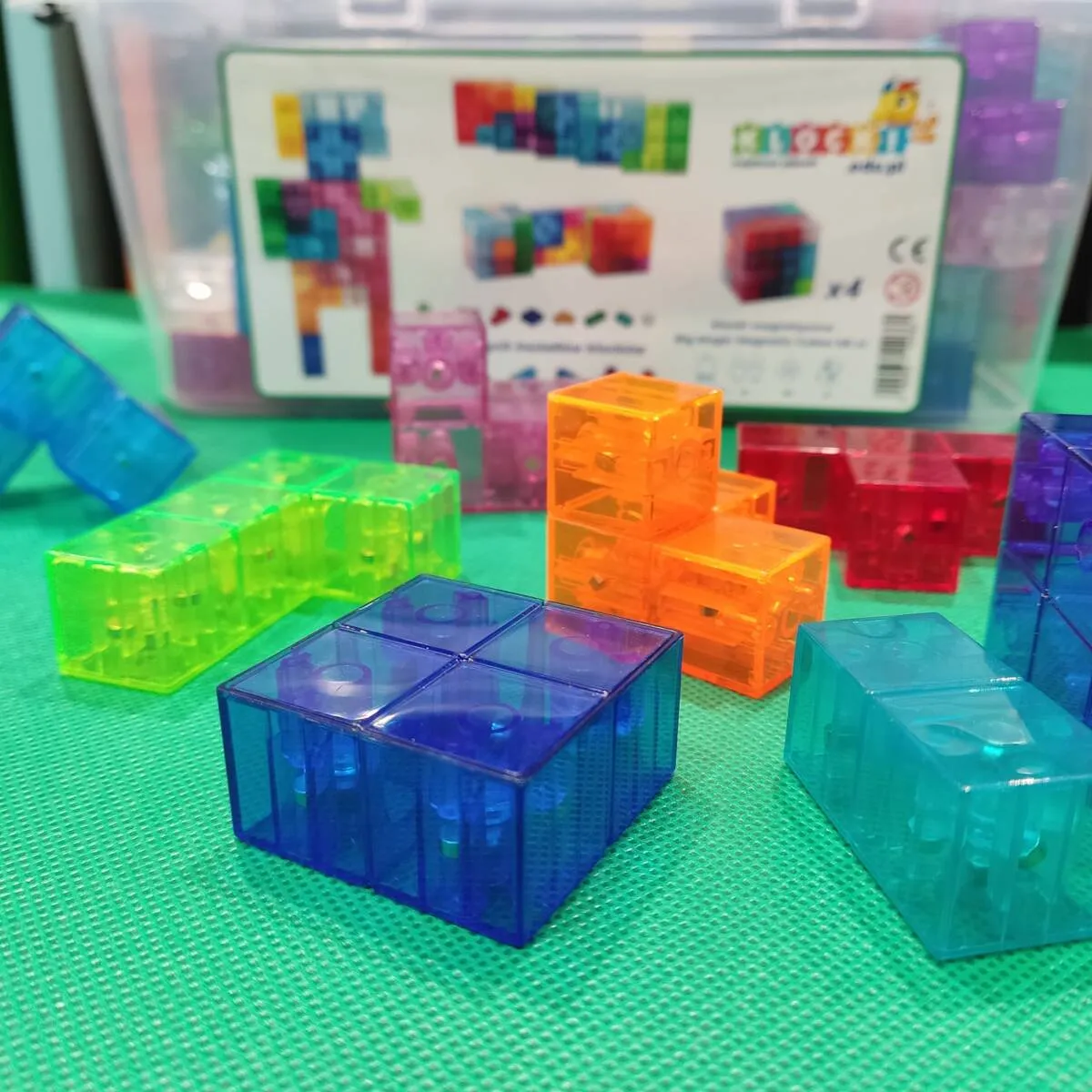 Klocki magnetyczne BIG Magic Cubes 68el. - miniatura 6