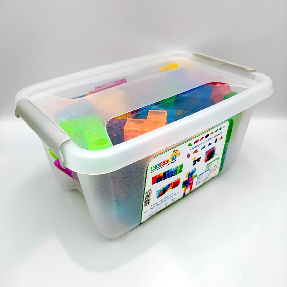 Klocki magnetyczne BIG Magic Cubes 68el. - miniatura 7