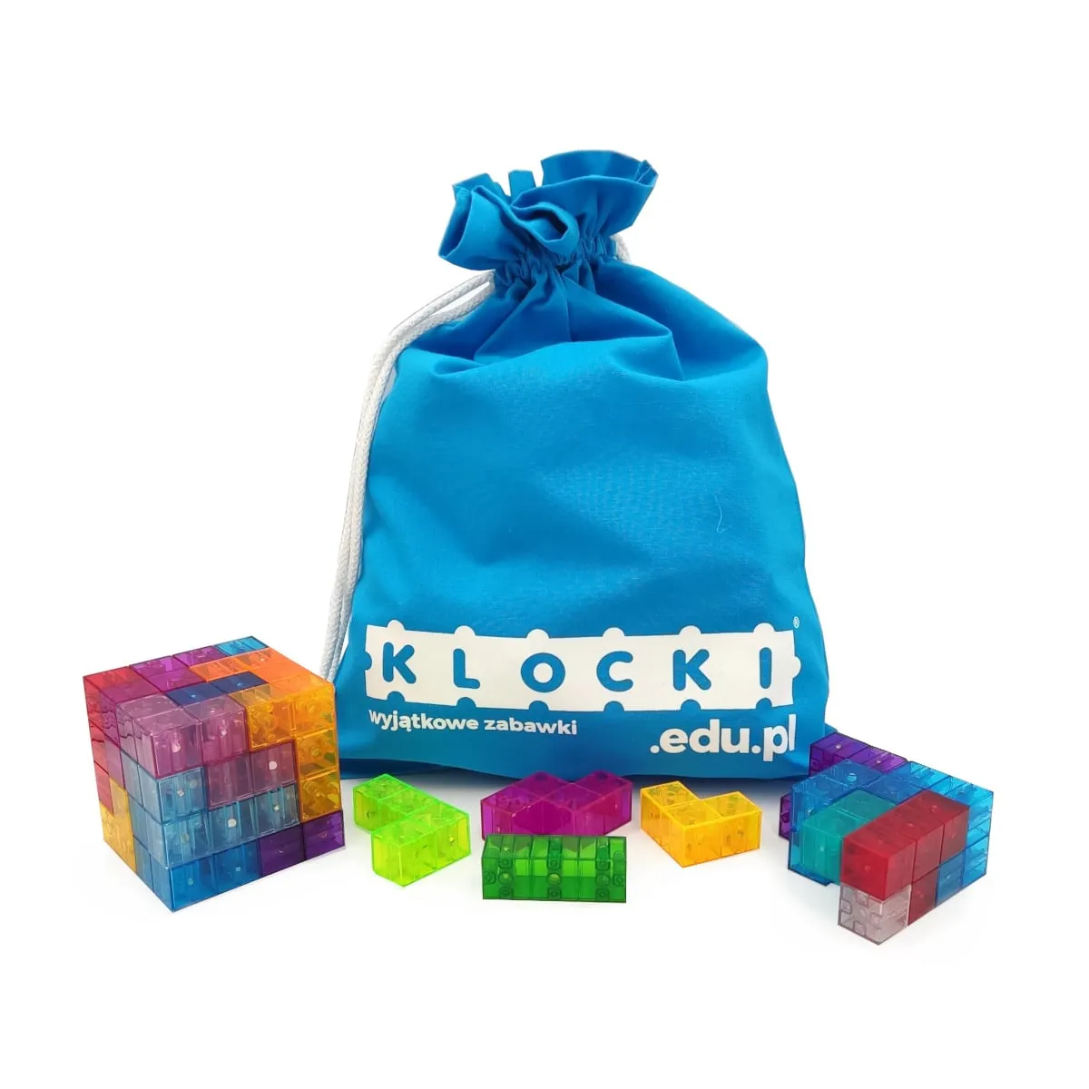 Klocki magnetyczne BIG Magic Magnetic Cubes 34el. - miniatura 2