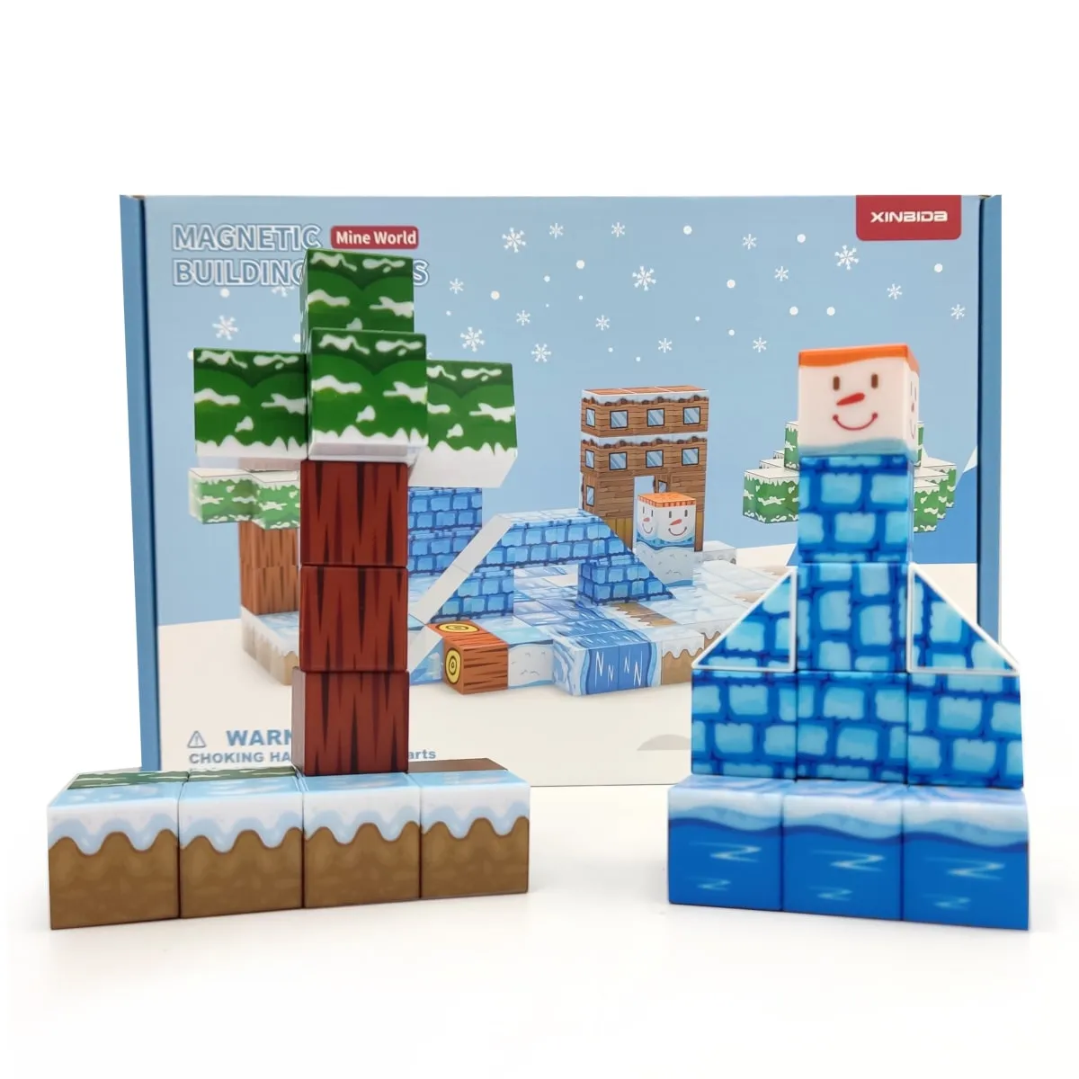 Magnetyczne klocki - MagCraft - 108 el. - miniatura 2